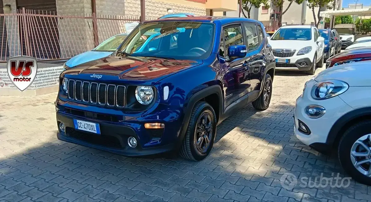 Usata Jeep Renegade Longitude 120 CV (88 kW) 2021 Bluazzurro SUV