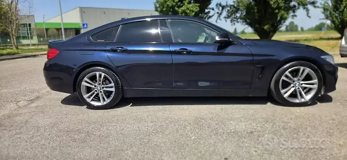 Usata BMW 420 Coupé Efficient Dynamics 190 CV (139 kW) 2015 Blu Coupé