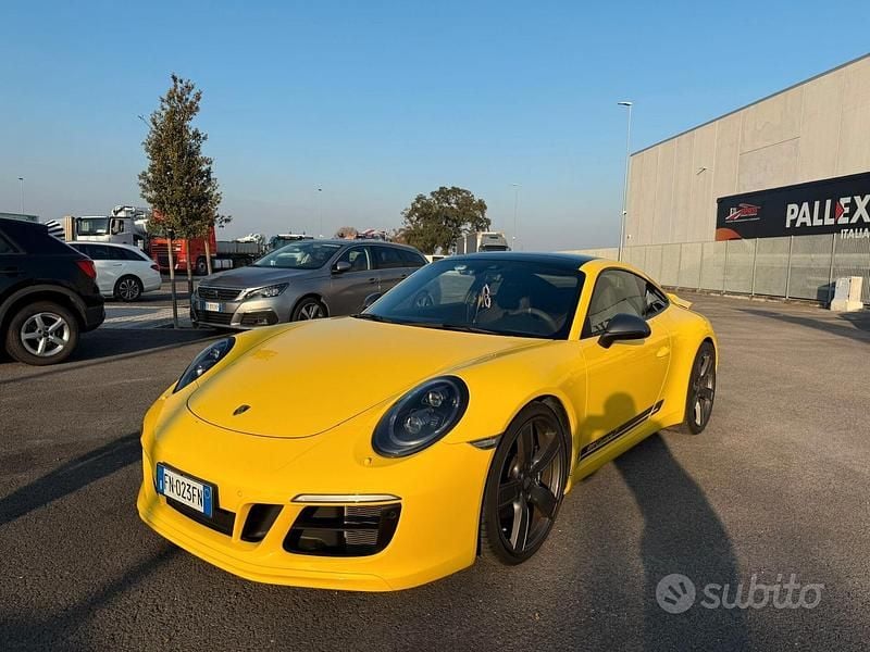 Usata Porsche 911 Carrera T 369 CV (271 kW) 2018 Giallo Coupé
