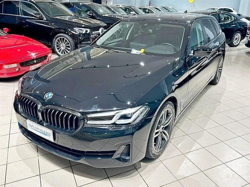 Usata BMW 520 190 CV (139 kW) 2022 Nero Station wagon