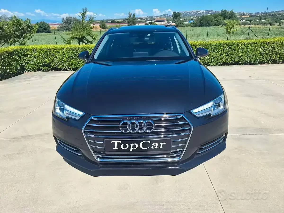 Usata Audi A4 S-Line 150 CV (110 kW) 2018 Nero Station wagon