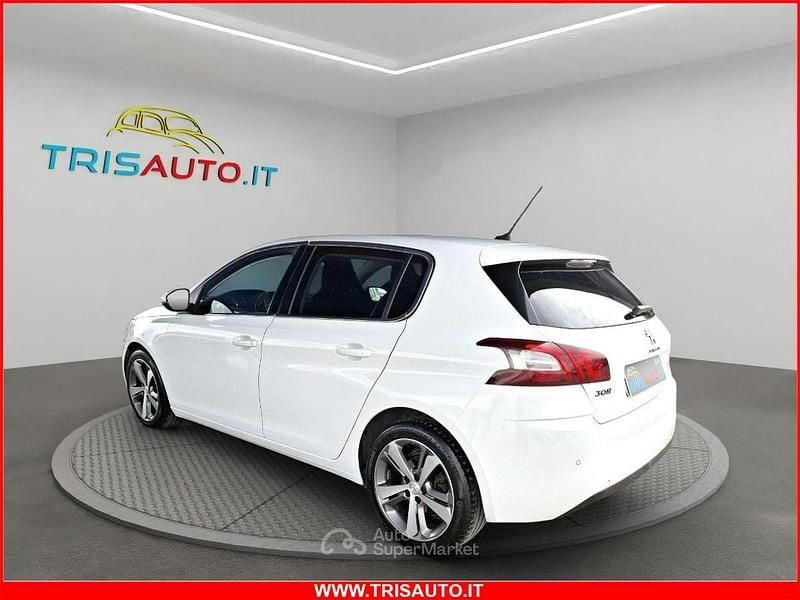 Usata Peugeot 308 Allure 121 CV (88 kW) 2017 Bianco Berlina