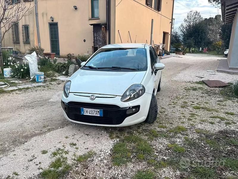 Usata Fiat Punto Evo 2009 Bianco Utilitaria