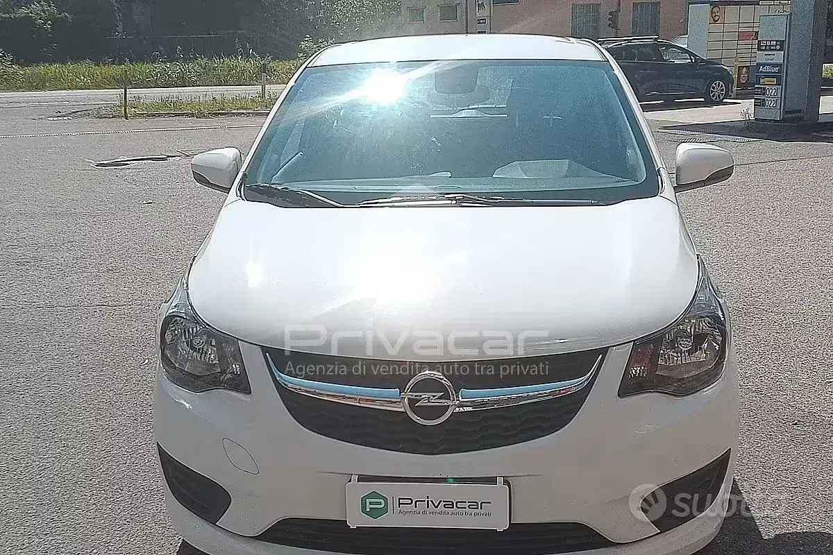 Usata Opel Karl 75 CV (55 kW) 2017 Bianco Utilitaria