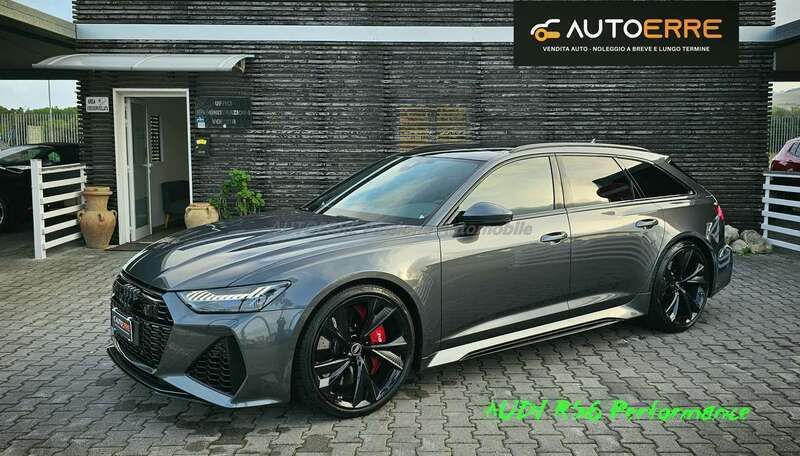 Usata Audi RS6 Performance 630 CV (463 kW) 2023 Grigio Station wagon