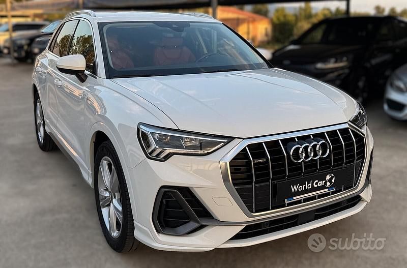 Usata Audi Q3 S-Line 190 CV (139 kW) 2019 Bianco SUV