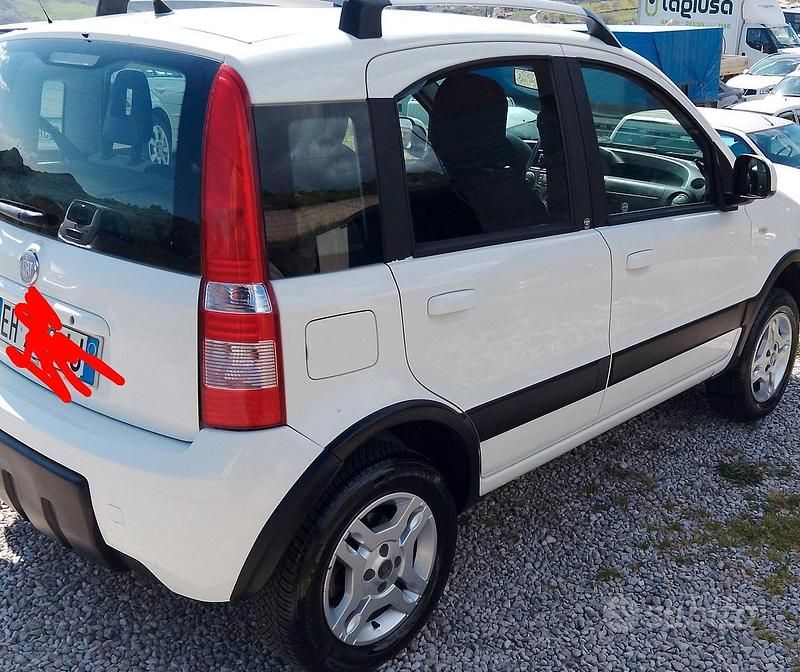 Usata Fiat Panda 2011 Bianco Utilitaria