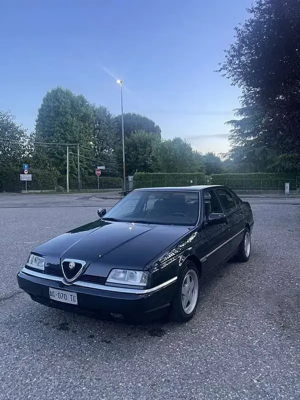 Usata Alfa Romeo 164 Super 201 CV (147 kW) 1995 Nero Berlina