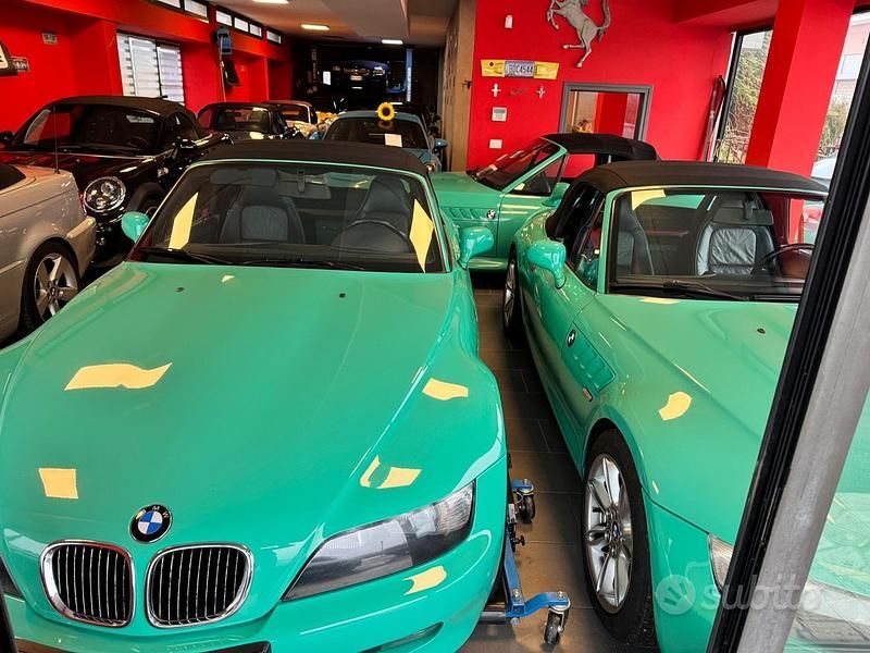 Usata BMW Z3 Efficient Dynamics 140 CV (102 kW) 1998 Verde Cabrio