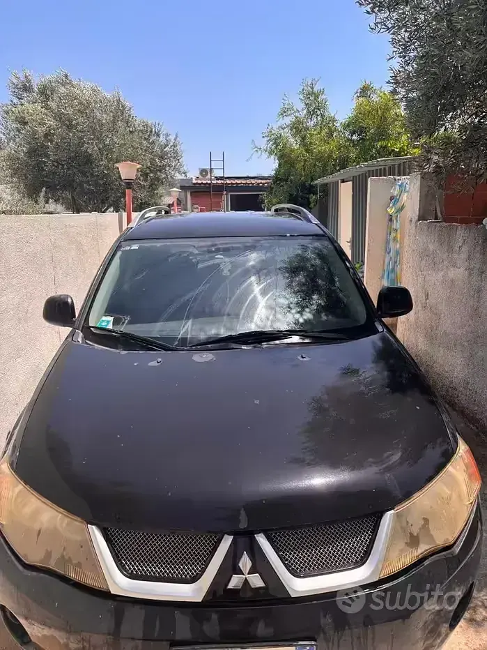 Usata Mitsubishi Outlander 156 CV (114 kW) 2008 Nero SUV