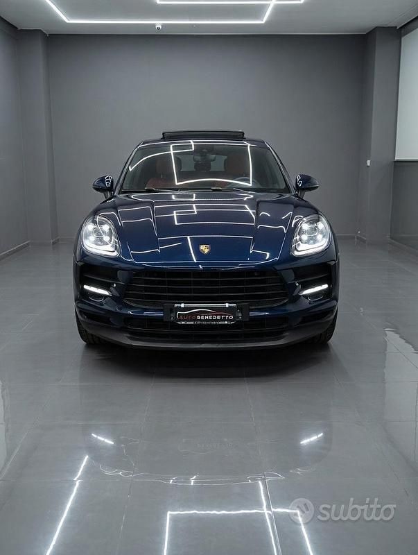 Usata Porsche Macan 245 CV (180 kW) 2019 Blu SUV