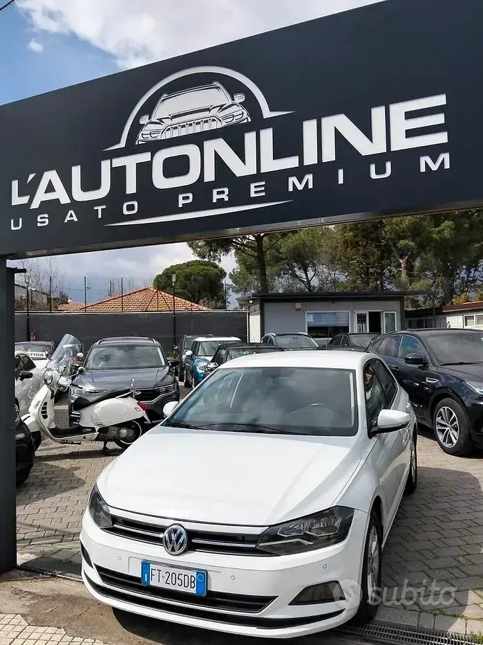 Usata VW Polo Highline 95 CV (69 kW) 2018 Bianco Utilitaria