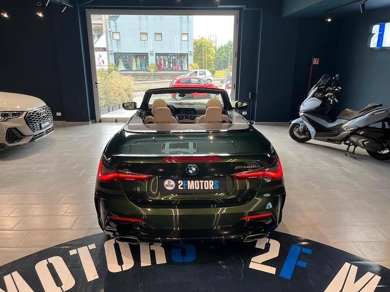 Usata BMW 440 Cabriolet 374 CV (275 kW) 2022 Verde Cabrio