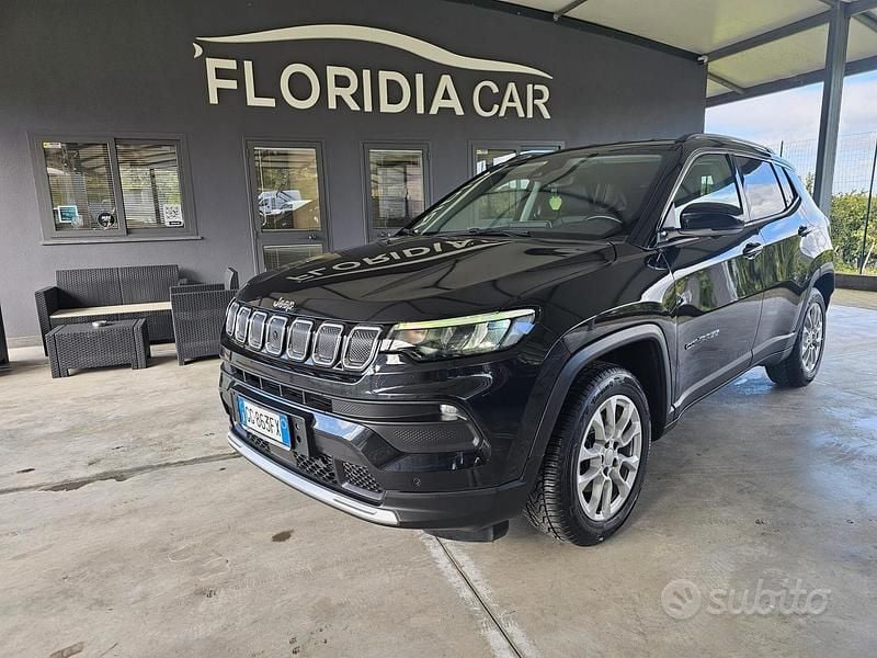 Nero Usata 2021 Jeep Compass Limited SUV | 19.990 € (Buon prezzo) - Immagine 1/4
