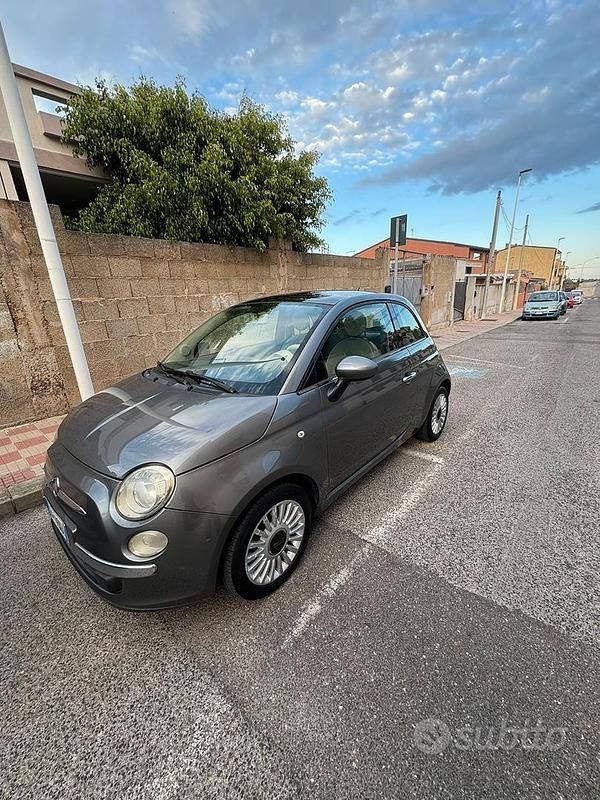 Usata Fiat 500 69 CV (50 kW) 2010 Grigio Berlina