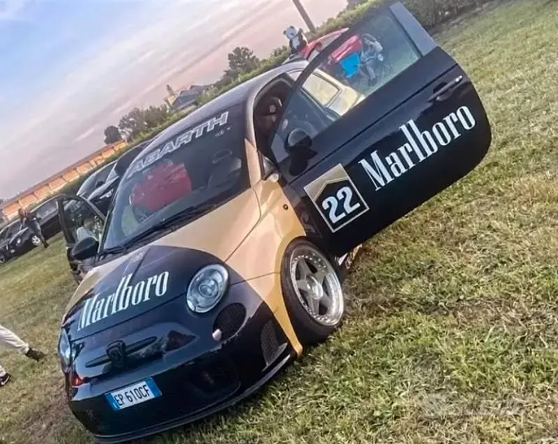 Usata Abarth 595 Turismo 140 CV (102 kW) 2013 Viola Berlina