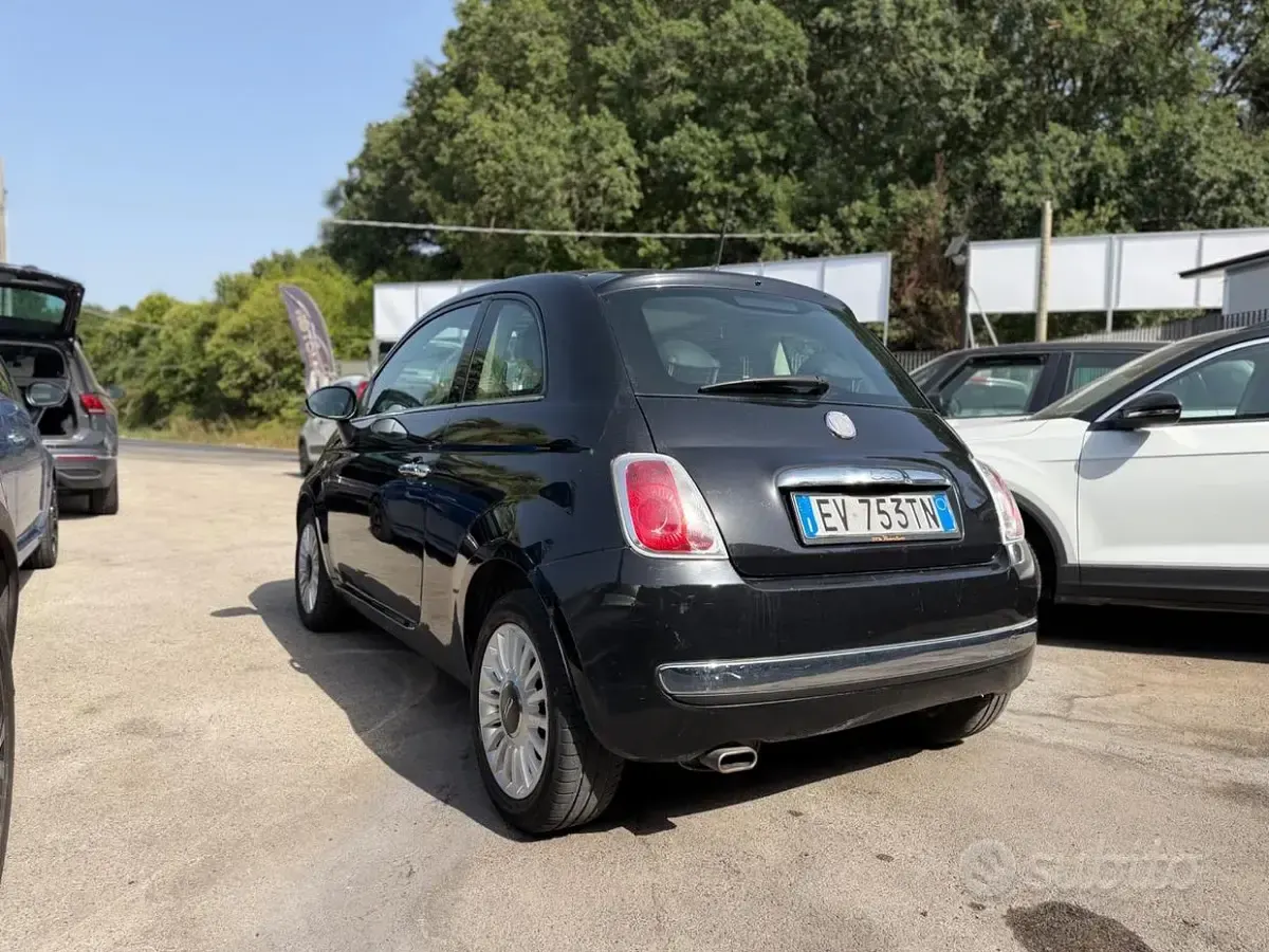 Usata Fiat 500 Lounge 69 CV (50 kW) 2014 Nero Berlina