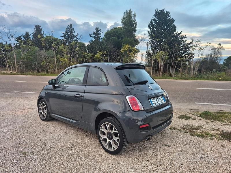 Usata Fiat 500S S 95 CV (69 kW) 2013 Grigio Berlina