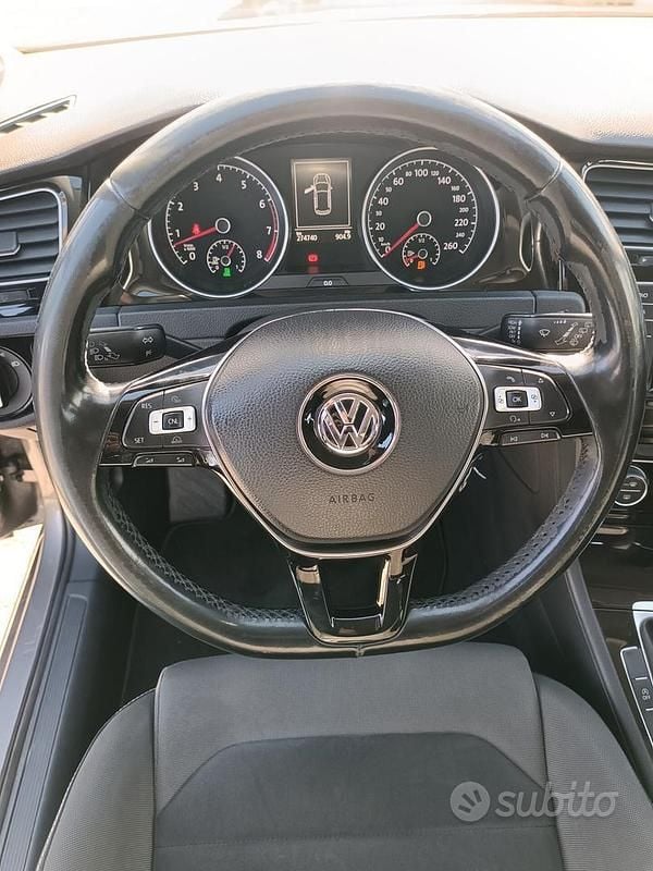 Usata VW Golf VII Comfortline 110 CV (80 kW) 2015 Grigio Berlina