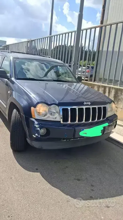 Usata Jeep Cherokee 2008 Blu SUV