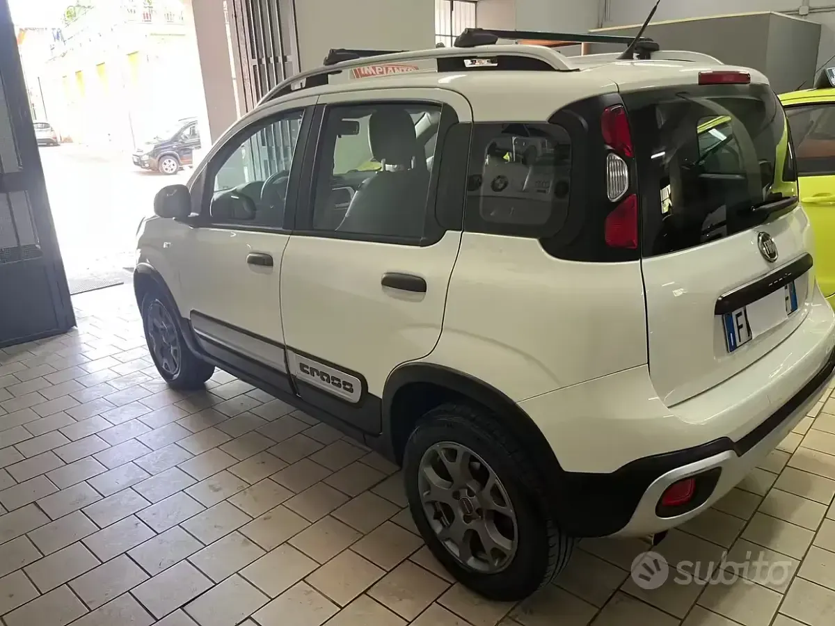 Usata Fiat Panda Cross Cross 85 CV (62 kW) 2019 Bianco Utilitaria