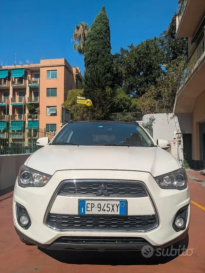 Usata Mitsubishi ASX 116 CV (85 kW) 2013 Bianco SUV