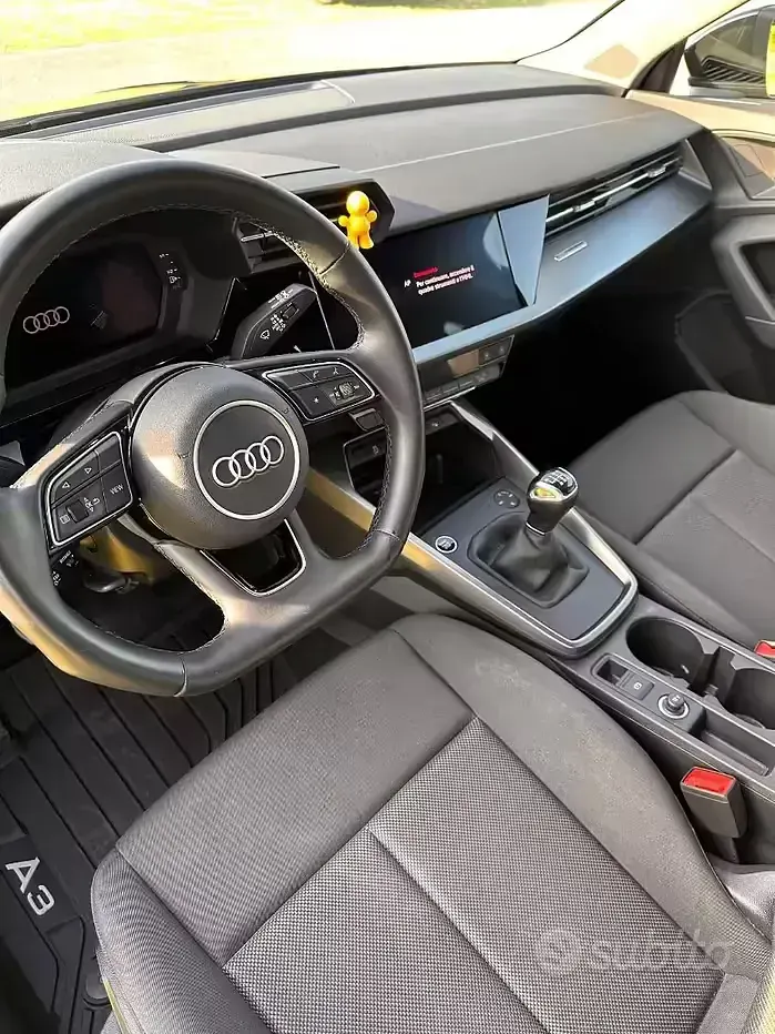 Usata Audi A3 Advanced 150 CV (110 kW) 2022 Nero Berlina