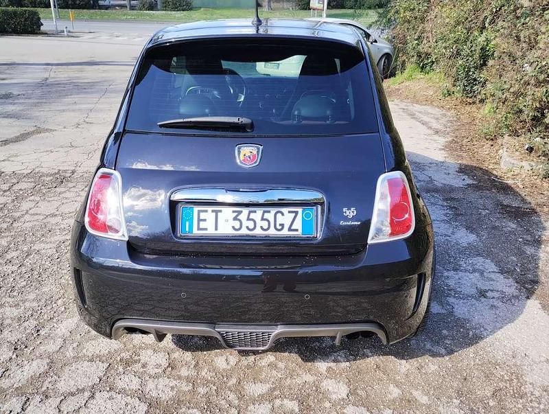 Usata Abarth 595 Turismo 159 CV (116 kW) 2013 Nero Utilitaria