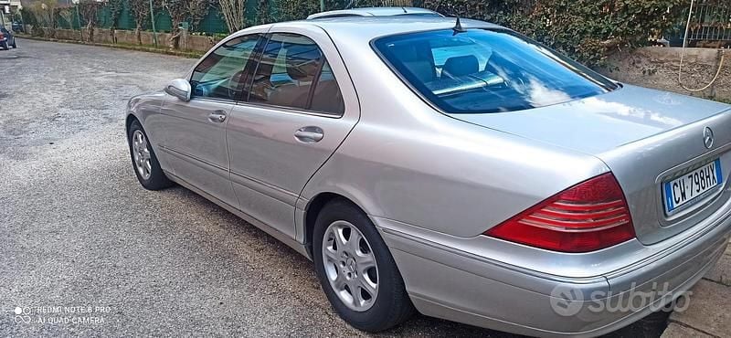 Usata Mercedes S320 Avantgarde 197 CV (144 kW) 2001 Grigio Berlina