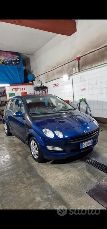 Usata Smart ForFour Pulse 95 CV (69 kW) 2005 Blu Utilitaria