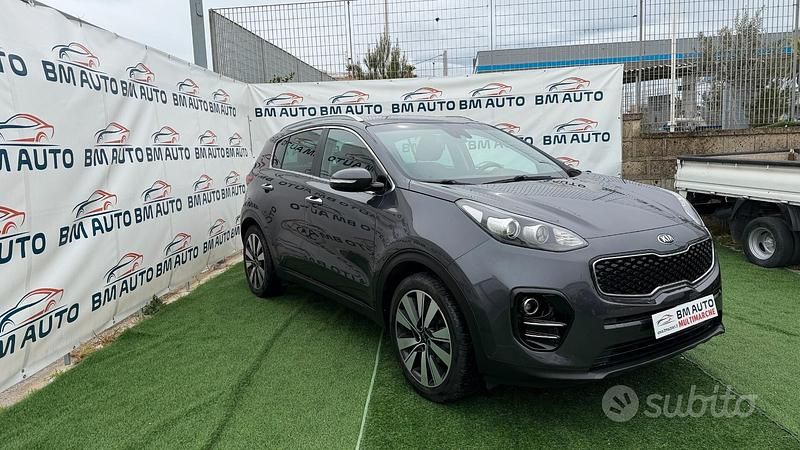 Usata Kia Sportage GT-Line 116 CV (85 kW) 2018 Nero SUV