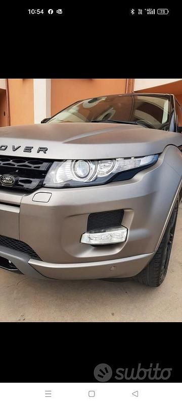 Usata Land Rover Range Rover evoque 150 CV (110 kW) 2013 Grigio SUV