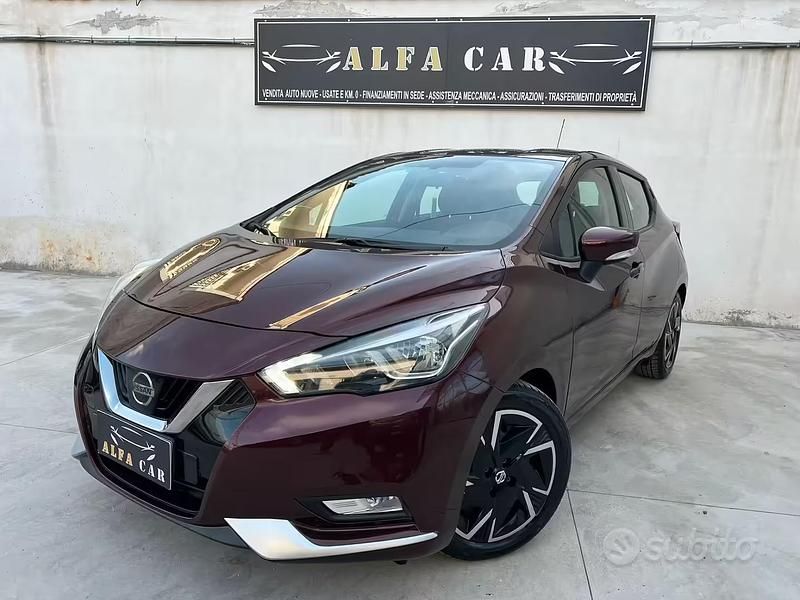 Usata Nissan Micra 92 CV (67 kW) 2021 Viola Utilitaria