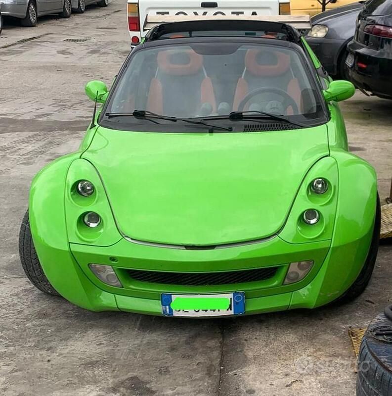 Verde Usata 2003 Smart Roadster Cabrio | 5500 € (Super prezzo) - Immagine 1/3