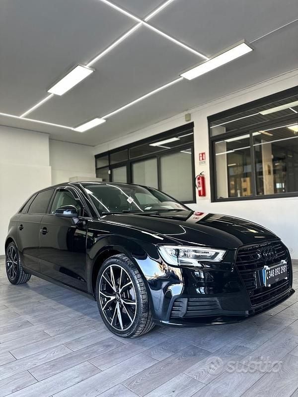 Usata Audi A3 Business 116 CV (85 kW) 2018 Nero Berlina