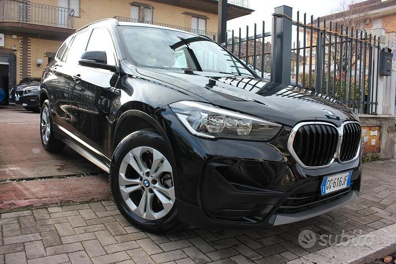 Usata BMW X1 Advantage 116 CV (85 kW) 2021 Nero SUV