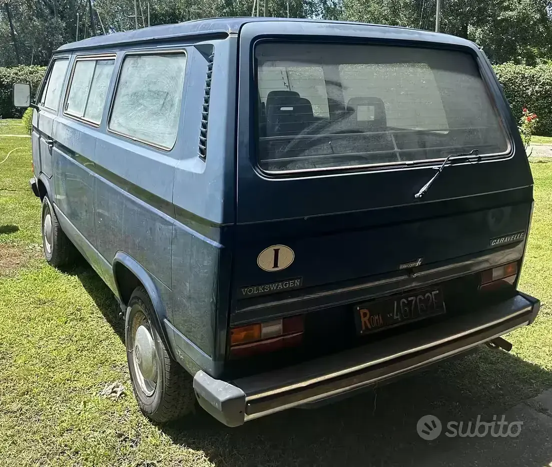 Usata VW Caravelle 1983 Bluazzurro Monovolume