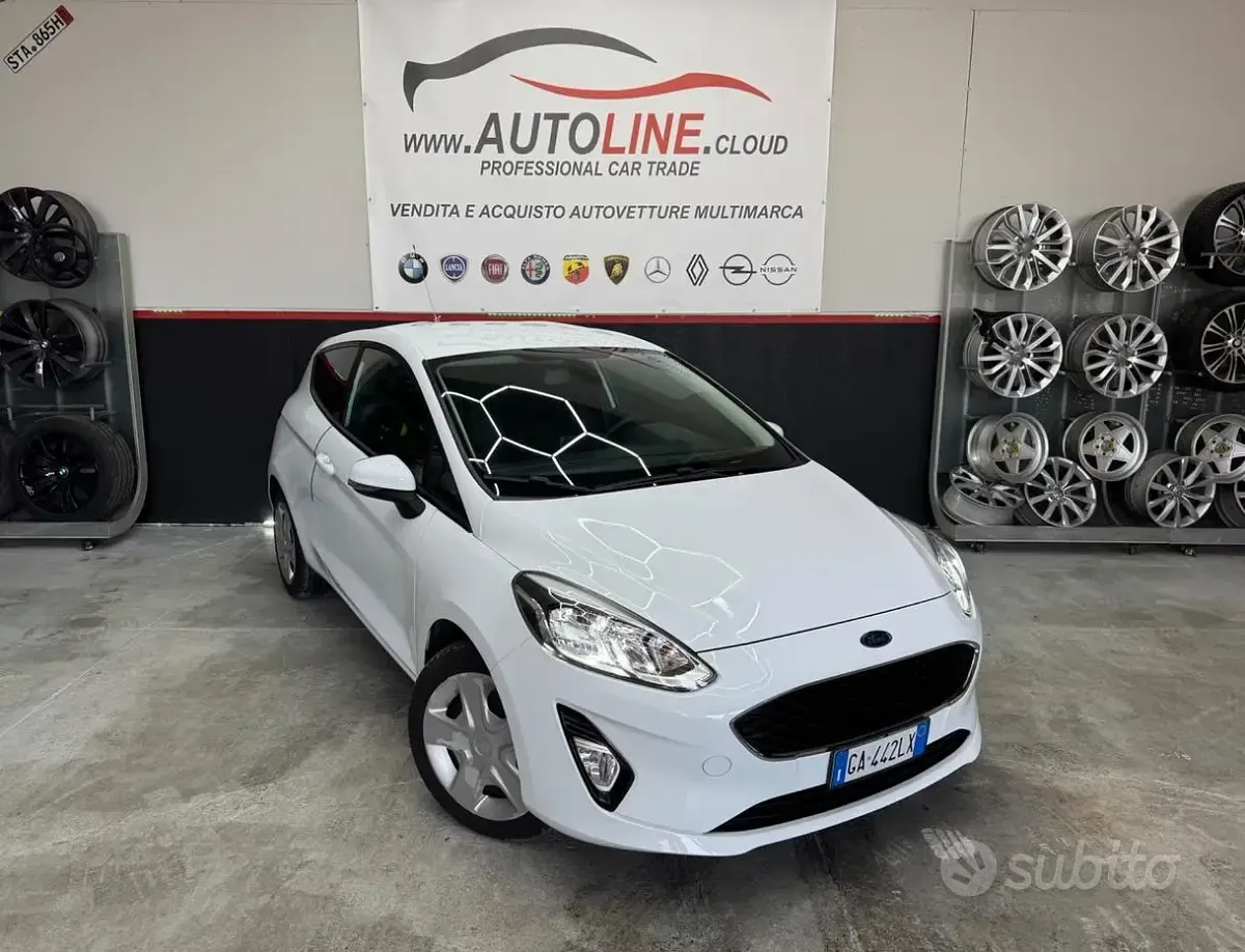 Usata Ford Fiesta 86 CV (63 kW) 2020 Bianco Utilitaria