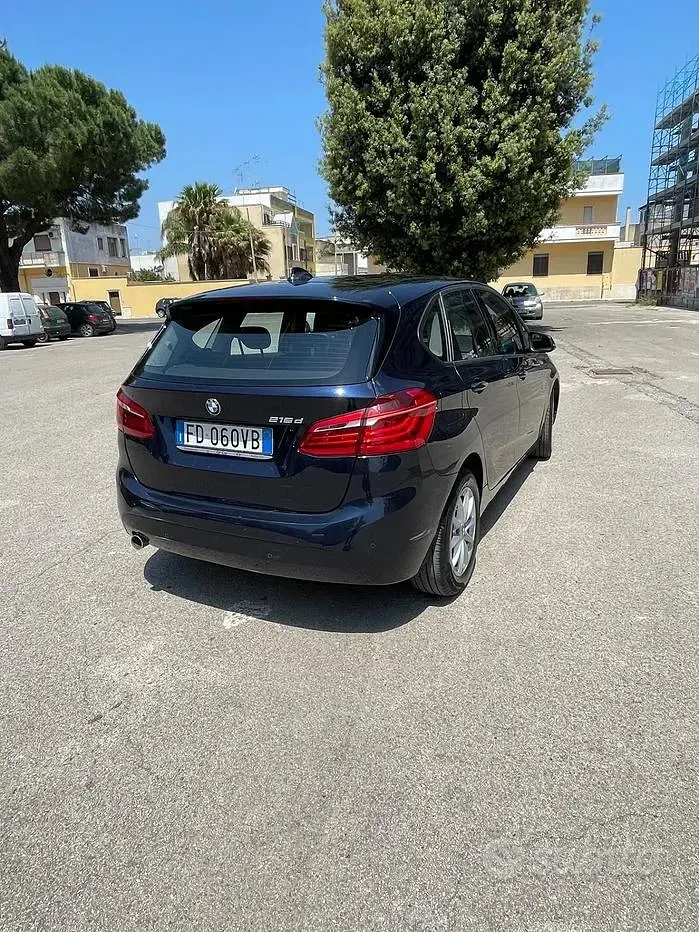 Usata BMW 216 Active Tourer Advantage 116 CV (85 kW) 2016 Bluazzurro Monovolume