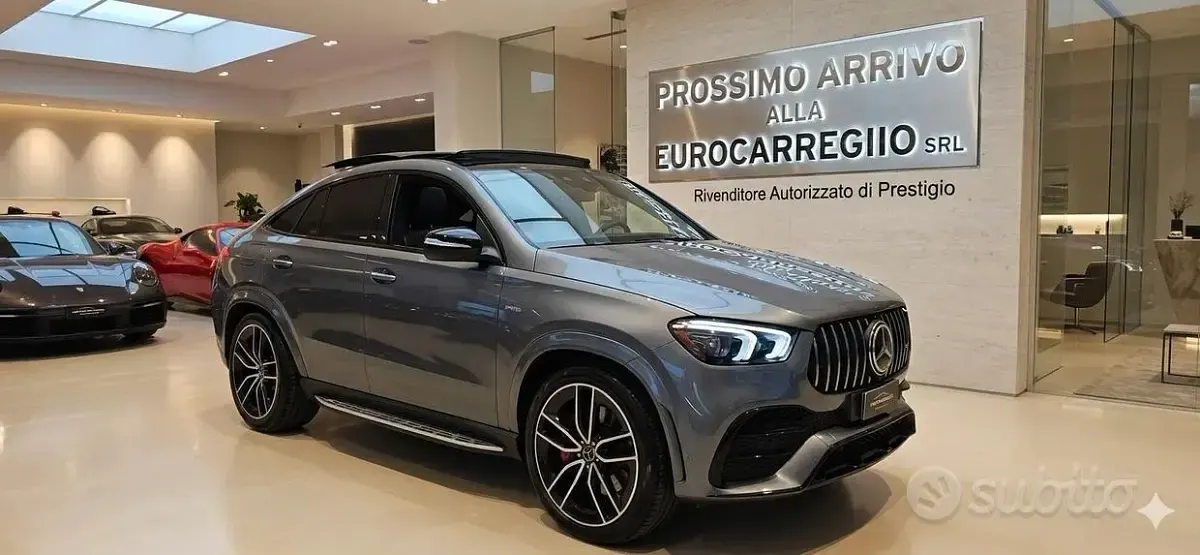 Usata Mercedes GLE400 330 CV (242 kW) 2023 Grigio Coupé