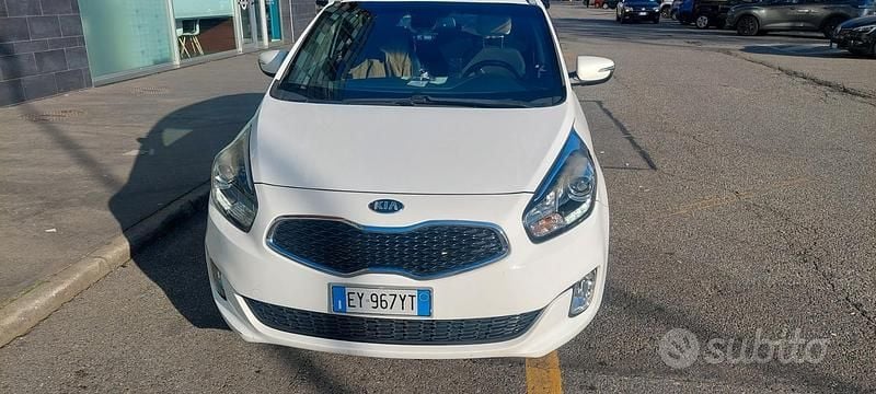Usata Kia Carens 136 CV (100 kW) 2014 Bianco Monovolume
