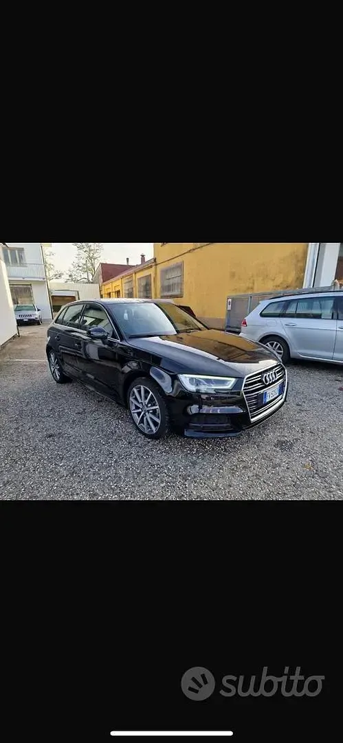 Usata Audi A3 131 CV (96 kW) 2019 Nero Berlina