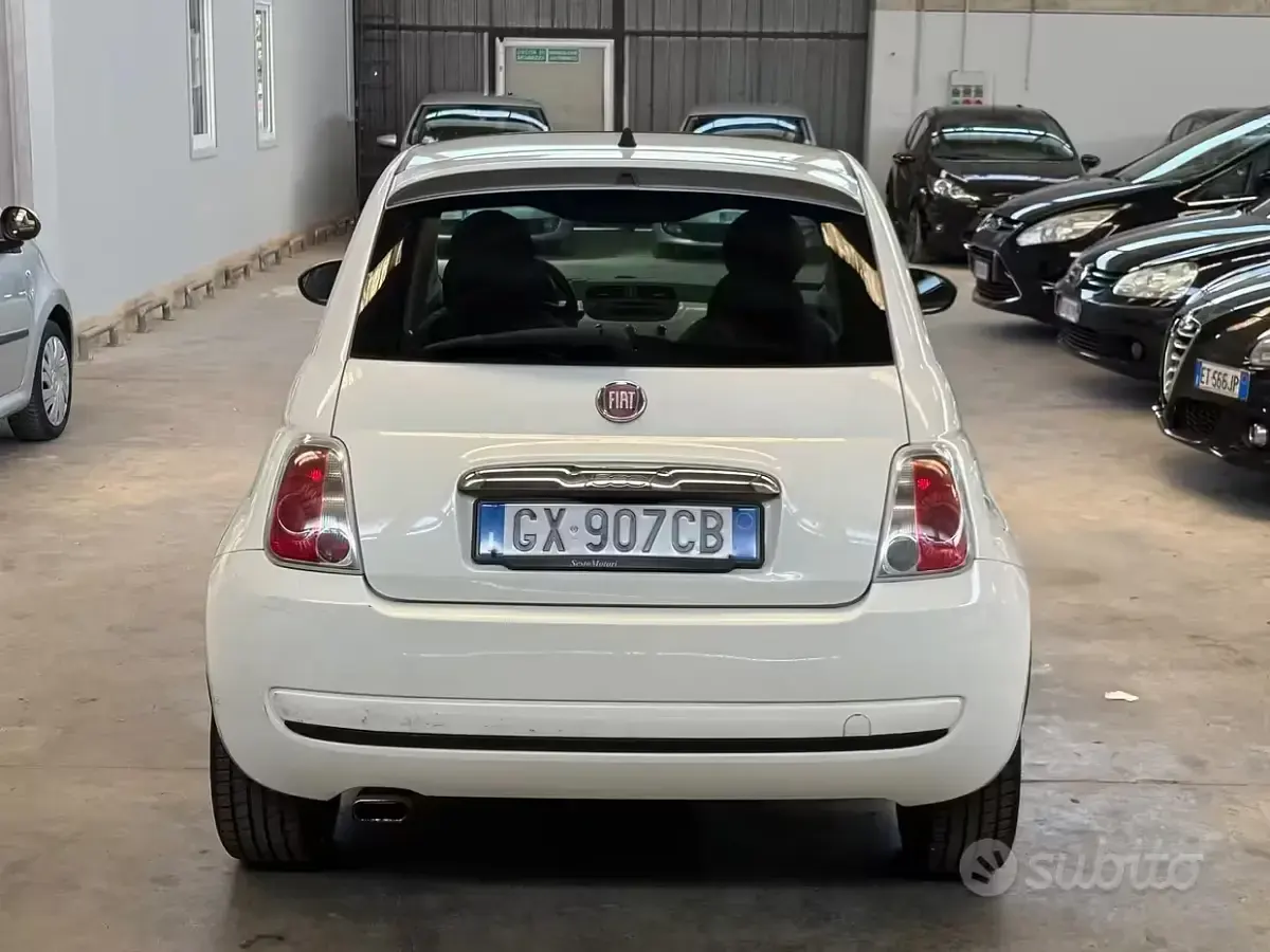 Usata Fiat 500 Sport 86 CV (63 kW) 2011 Bianco Berlina