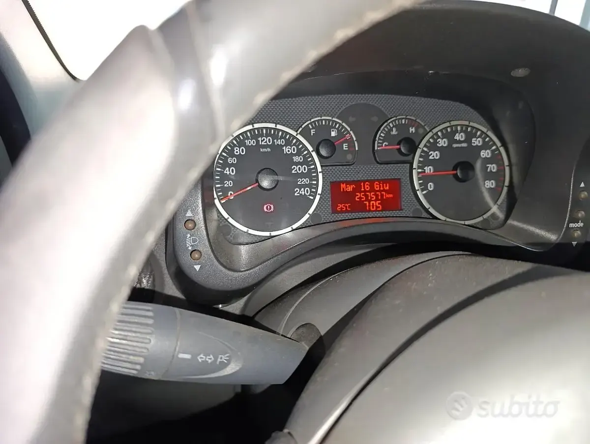 Usata Fiat Panda 101 CV (74 kW) 2007 Grigio Utilitaria