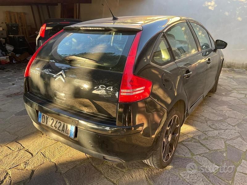 Usata Citroën C4 VTR Sport 110 CV (80 kW) 2009 Nero Berlina