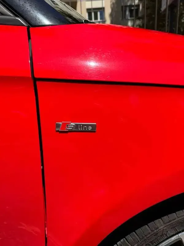 Usata Audi A1 Sportback S-Line 90 CV (66 kW) 2014 Rosso Utilitaria