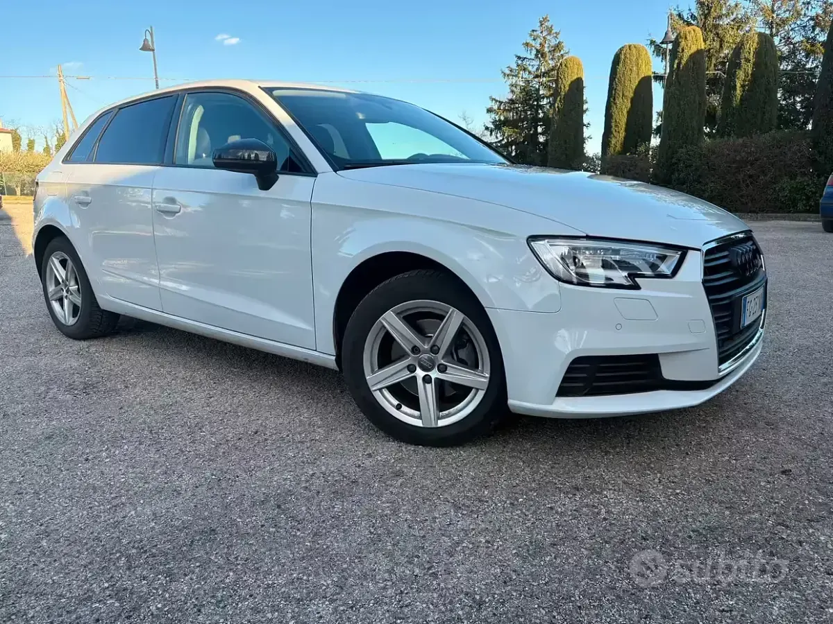 Usata Audi A3 150 CV (110 kW) 2016 Bianco Berlina