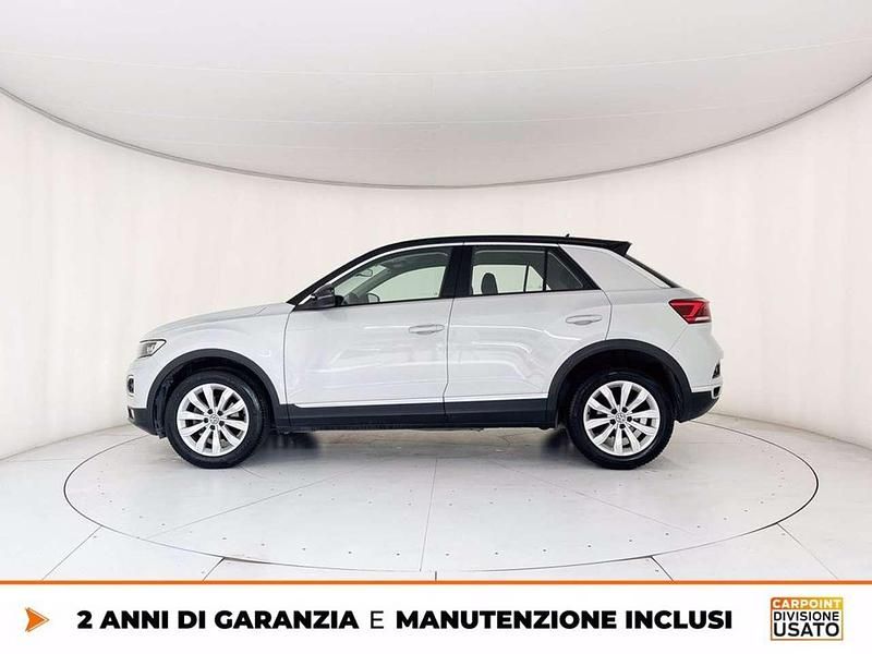 Usata VW T-Roc Advance 116 CV (85 kW) 2019 Bianco SUV