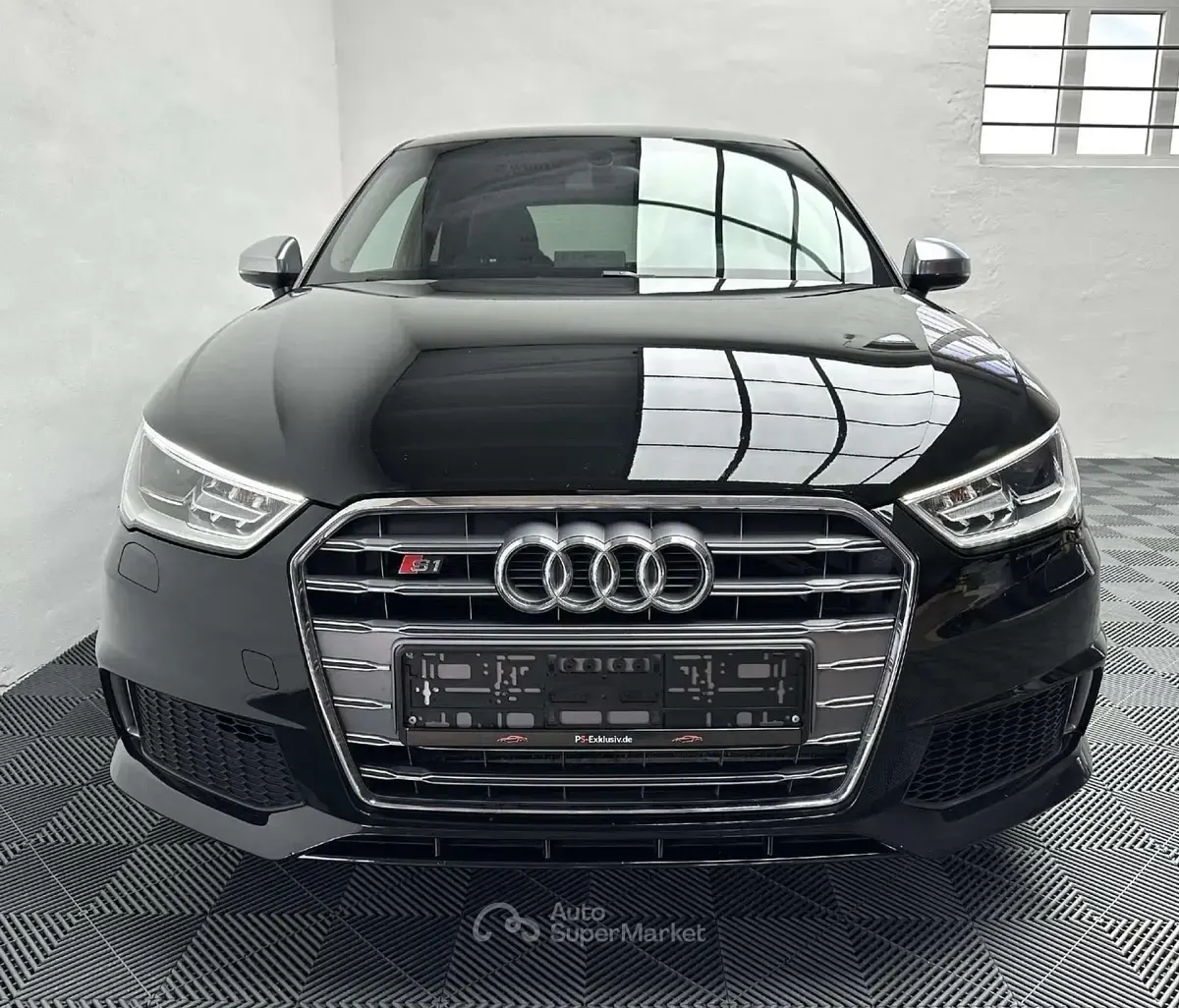 Usata Audi S1 Sportback Ambiente 231 CV (169 kW) 2014 Nero Utilitaria