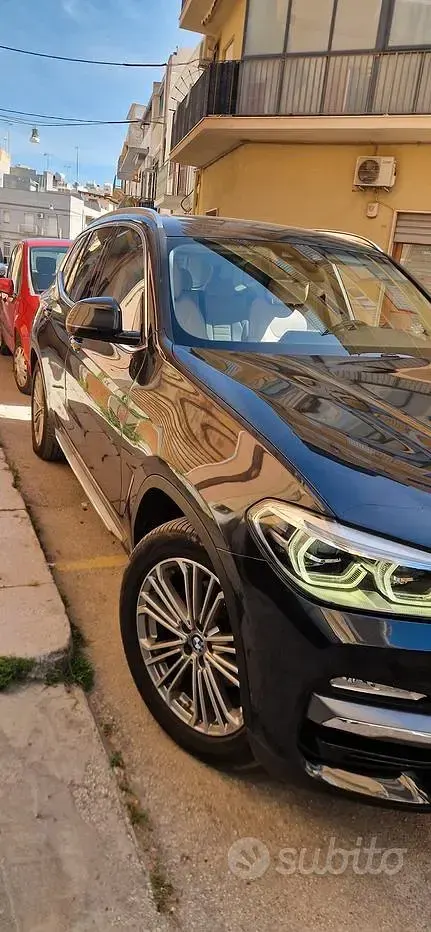 Usata BMW X3 Luxury Line 190 CV (139 kW) 2019 Nero SUV